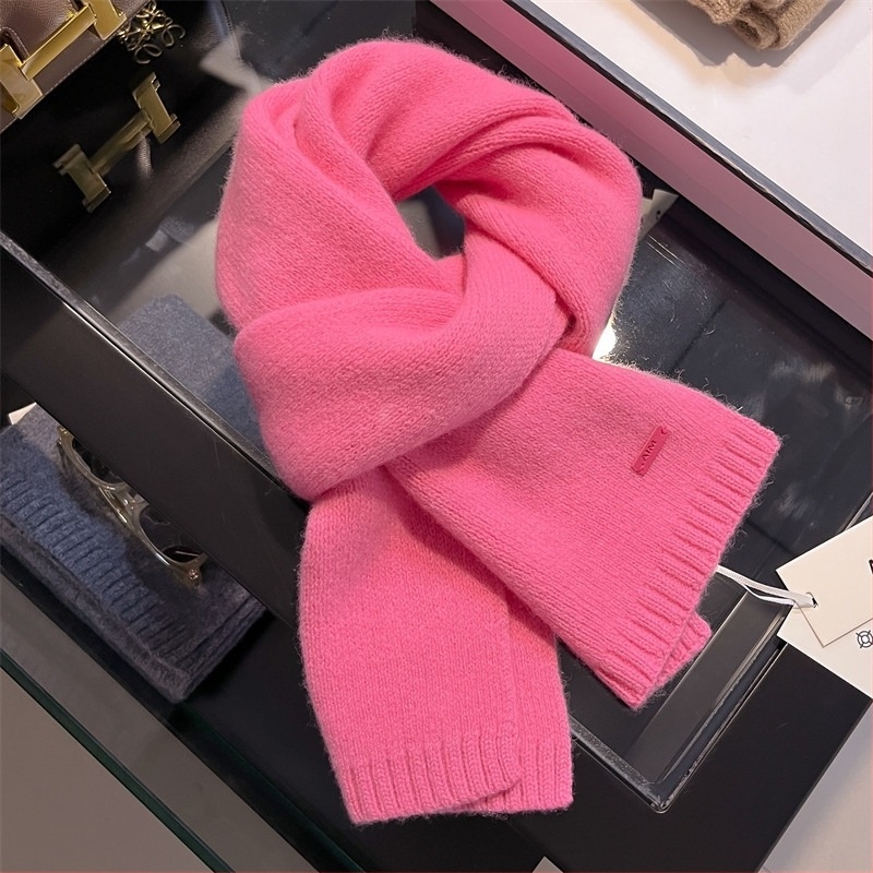 Xunyi Φουλάρι γυναικών από 100% φυσική μαλλί — Warp-knit, χειμερινή ζεστασιά, κομψό αστικό στυλ