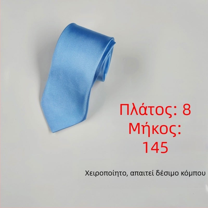 Γραβάτα, πολυεστέρας-μεταξωτή υφή, μονόχρωμο μοτίβο, στυλ βέλους, unisex, επένδυση πολυεστέρα, προέλευση Γκουανγκντόνγκ