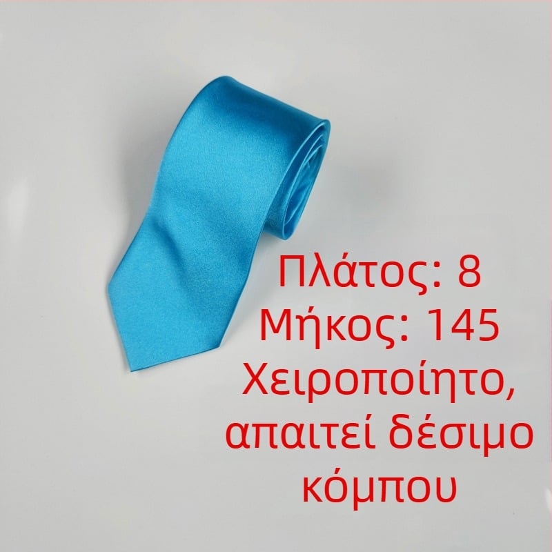 Γραβάτα, πολυεστέρας-μεταξωτή υφή, μονόχρωμο μοτίβο, στυλ βέλους, unisex, επένδυση πολυεστέρα, προέλευση Γκουανγκντόνγκ