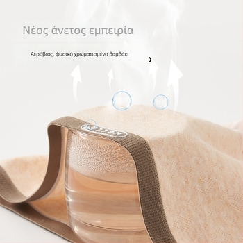 Γυναικείες βαμβακερές εσώρουχα με αντιβακτηριακή επεκταμένη καβάλο, ψηλή μέση, μονόχρωμο σχέδιο