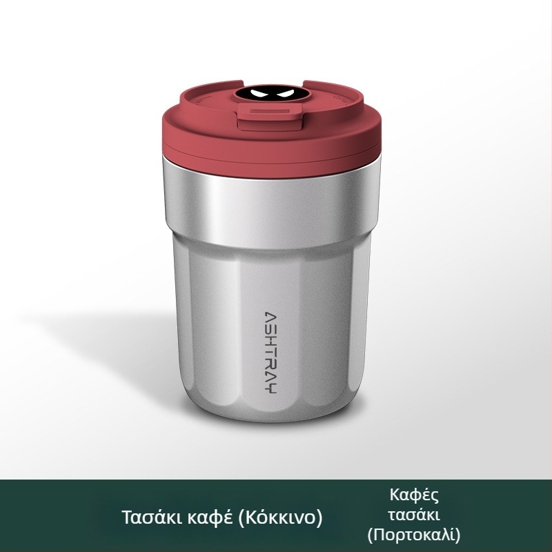 Καπνοθήκη αυτοκινήτου με καπάκι, ABS υλικό, καθολικό μοντέλο, διεργασία χαρακτικής, αυτόματο σβήσιμο καπνού