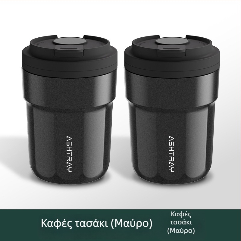 Καπνοθήκη αυτοκινήτου με καπάκι, ABS υλικό, καθολικό μοντέλο, διεργασία χαρακτικής, αυτόματο σβήσιμο καπνού