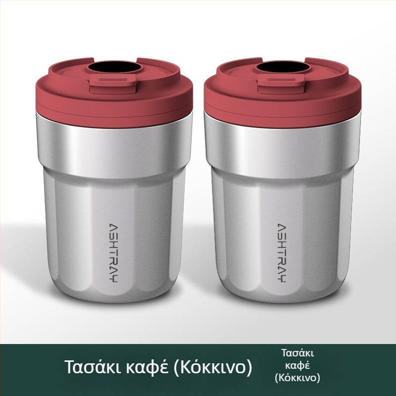 Καπνοθήκη αυτοκινήτου με καπάκι, ABS υλικό, καθολικό μοντέλο, διεργασία χαρακτικής, αυτόματο σβήσιμο καπνού