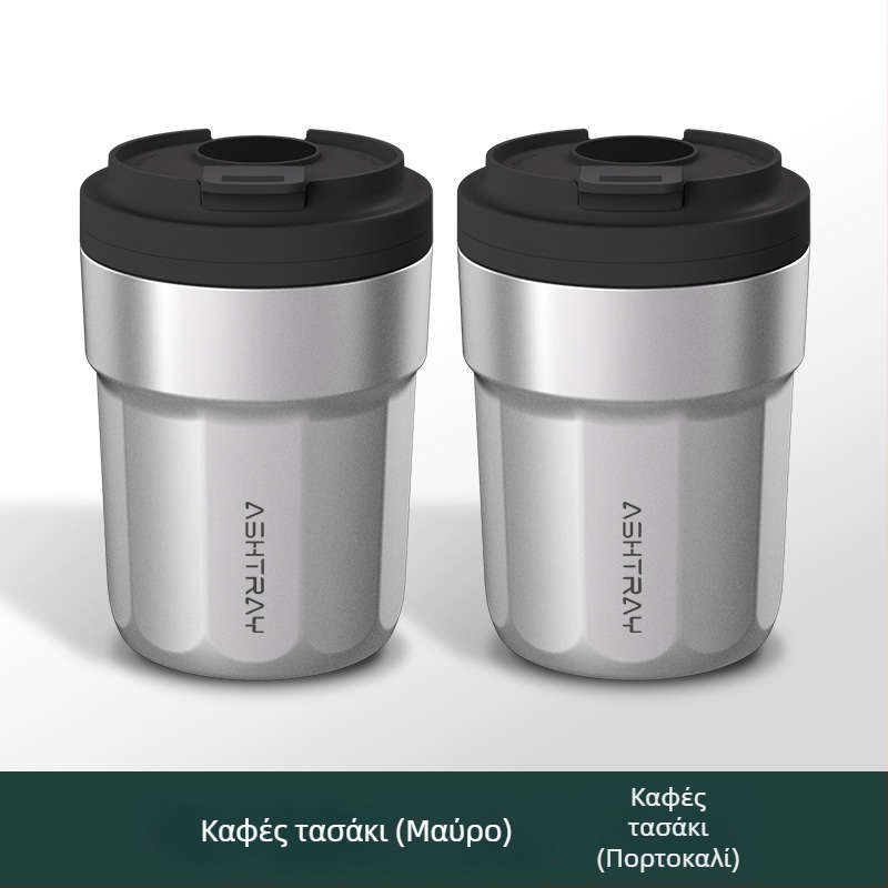 Καπνοθήκη αυτοκινήτου με καπάκι, ABS υλικό, καθολικό μοντέλο, διεργασία χαρακτικής, αυτόματο σβήσιμο καπνού