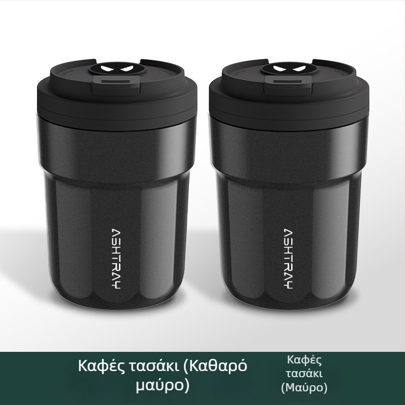 Καπνοθήκη αυτοκινήτου με καπάκι, ABS υλικό, καθολικό μοντέλο, διεργασία χαρακτικής, αυτόματο σβήσιμο καπνού