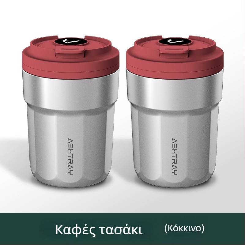 Καπνοθήκη αυτοκινήτου με καπάκι, ABS υλικό, καθολικό μοντέλο, διεργασία χαρακτικής, αυτόματο σβήσιμο καπνού