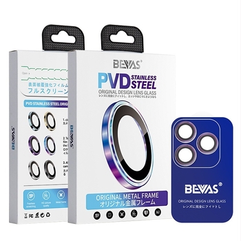 BEVAS Corning Lens Film για iPhone 17 Pro – Προστατευτικό φακού κάμερας από γυάλινο υλικό, HD, Αντι-δακτυλικά αποτυπώματα, Αντοχή σε πτώσεις, 38100410753