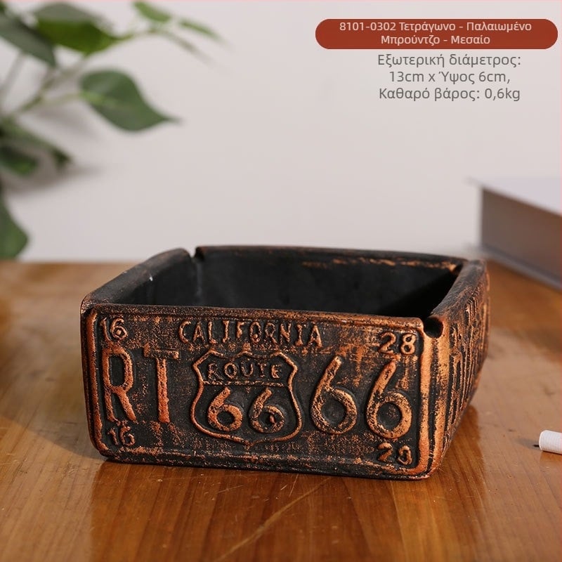 Τασάκι σε σχήμα ελαστικού, επιτραπέζιο, μινιμαλιστικός βιομηχανικός σχεδιασμός, μοντέλο AS65465161