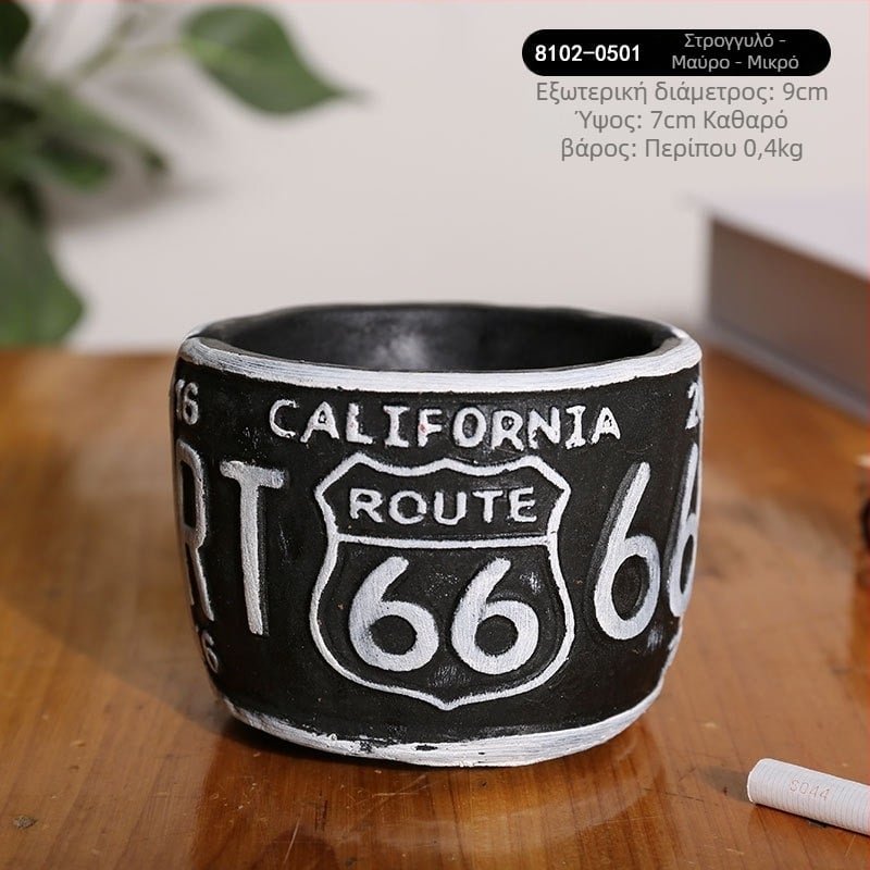 Τασάκι σε σχήμα ελαστικού, επιτραπέζιο, μινιμαλιστικός βιομηχανικός σχεδιασμός, μοντέλο AS65465161