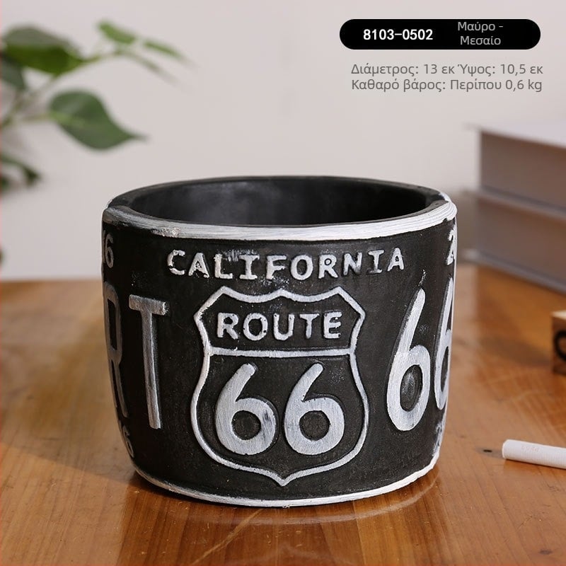 Τασάκι σε σχήμα ελαστικού, επιτραπέζιο, μινιμαλιστικός βιομηχανικός σχεδιασμός, μοντέλο AS65465161