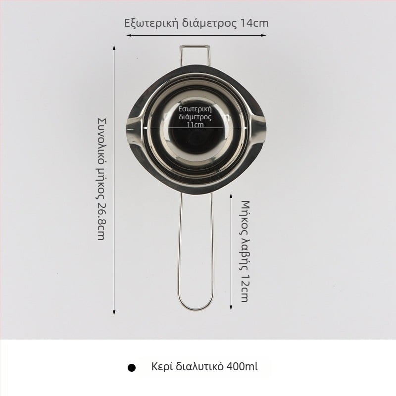 Mingmens κιτ κατασκευής αρωματοκεριών — χειροποίητα εργαλεία με επαγωγική εστία, κατσαρόλα κεριών και θερμόμετρο