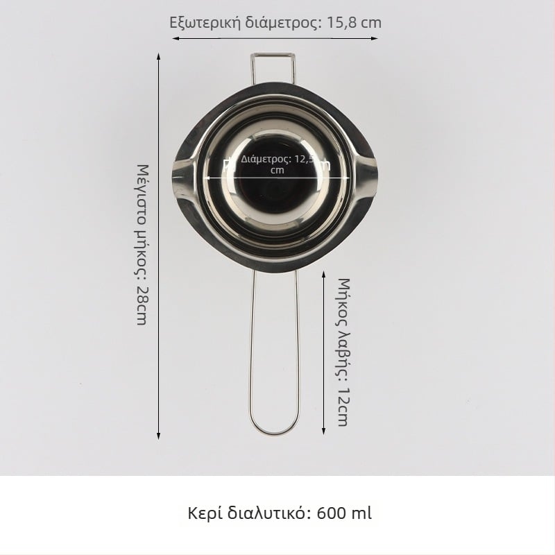 Mingmens κιτ κατασκευής αρωματοκεριών — χειροποίητα εργαλεία με επαγωγική εστία, κατσαρόλα κεριών και θερμόμετρο