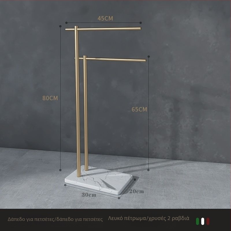 Ράφι πετσέτας δαπέδου από σίδηρο, Νέο Κινεζικό στυλ, πιστοποίηση Watermarks, προέλευση Κίνα, αριθμός πιστοποιητικού 1