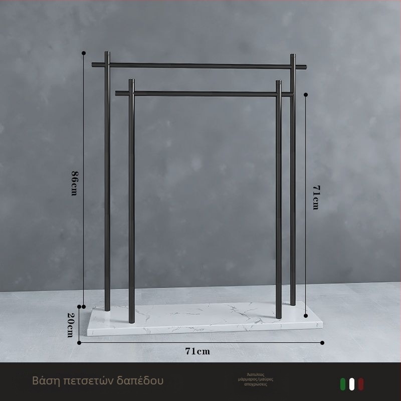 Ράφι πετσέτας δαπέδου από σίδηρο, Νέο Κινεζικό στυλ, πιστοποίηση Watermarks, προέλευση Κίνα, αριθμός πιστοποιητικού 1
