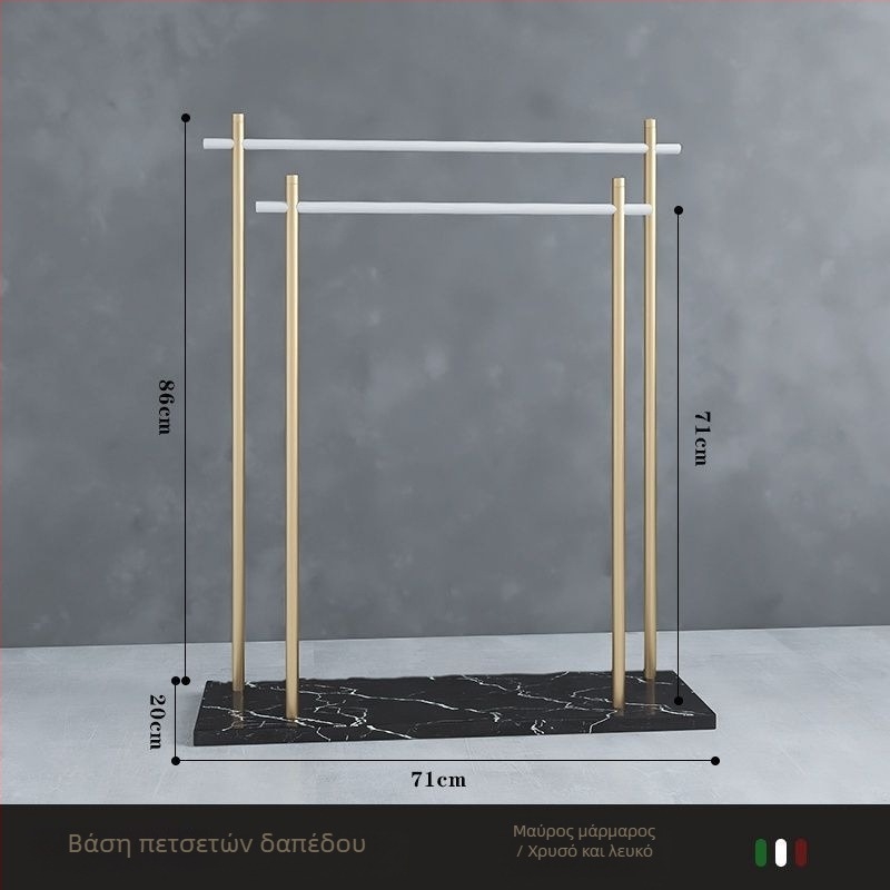 Ράφι πετσέτας δαπέδου από σίδηρο, Νέο Κινεζικό στυλ, πιστοποίηση Watermarks, προέλευση Κίνα, αριθμός πιστοποιητικού 1