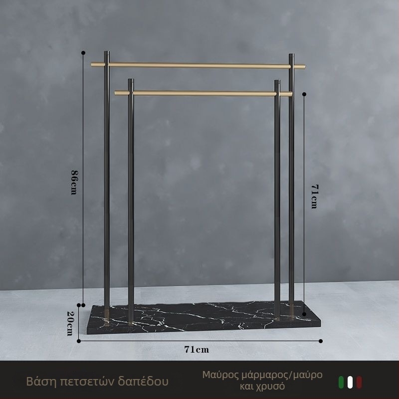 Ράφι πετσέτας δαπέδου από σίδηρο, Νέο Κινεζικό στυλ, πιστοποίηση Watermarks, προέλευση Κίνα, αριθμός πιστοποιητικού 1