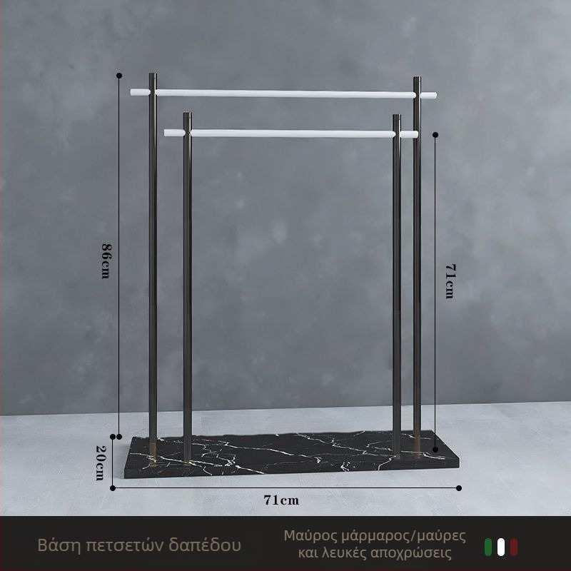 Ράφι πετσέτας δαπέδου από σίδηρο, Νέο Κινεζικό στυλ, πιστοποίηση Watermarks, προέλευση Κίνα, αριθμός πιστοποιητικού 1