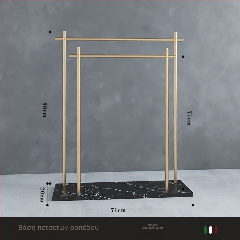 Ράφι πετσέτας δαπέδου από σίδηρο, Νέο Κινεζικό στυλ, πιστοποίηση Watermarks, προέλευση Κίνα, αριθμός πιστοποιητικού 1