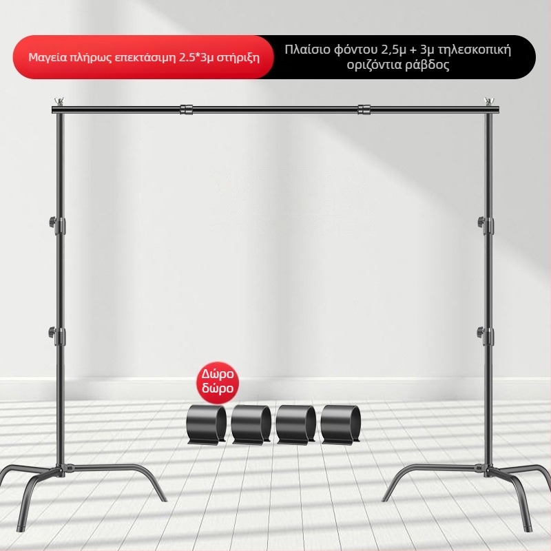 Αναδιπλούμενο πλαίσιο φόντου για τη φωτογράφηση προϊόντων, βάρος 2