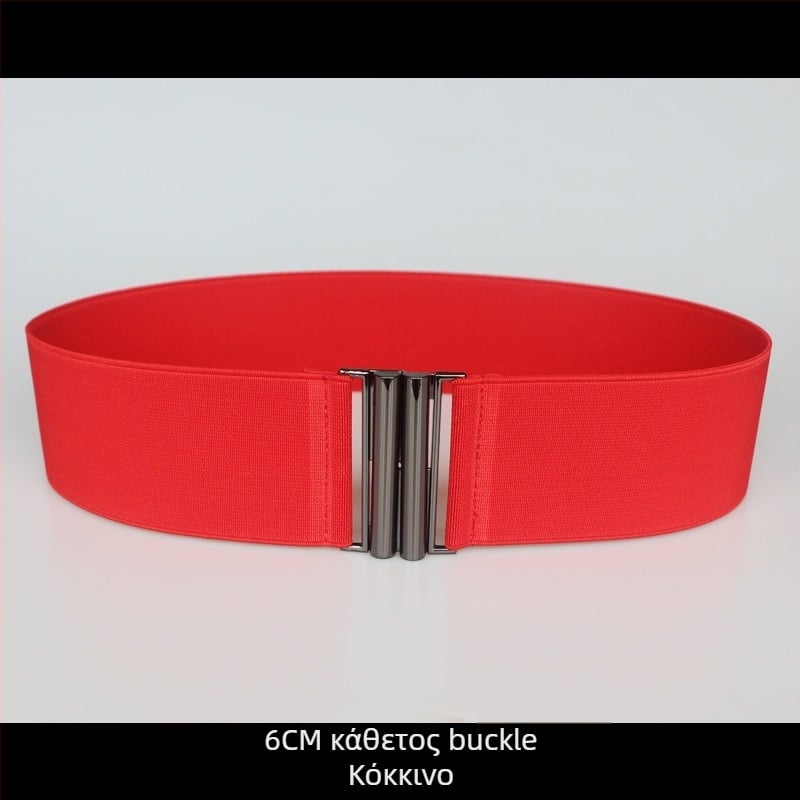 Ελαστική ζώνη μέσης για φορέματα, ριγέ σχέδιο, μονοκύκλιο, μαλακή επιφάνεια