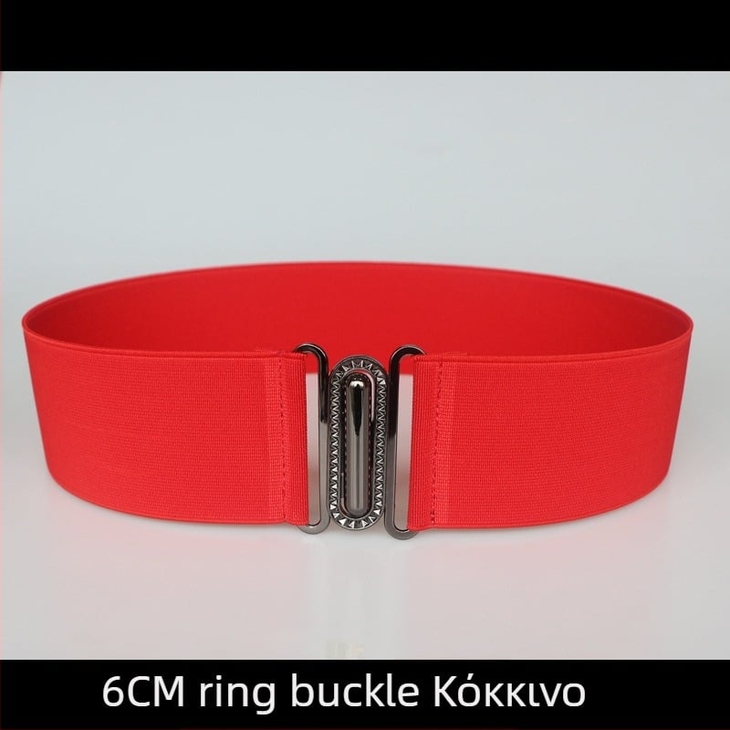 Ελαστική ζώνη μέσης για φορέματα, ριγέ σχέδιο, μονοκύκλιο, μαλακή επιφάνεια