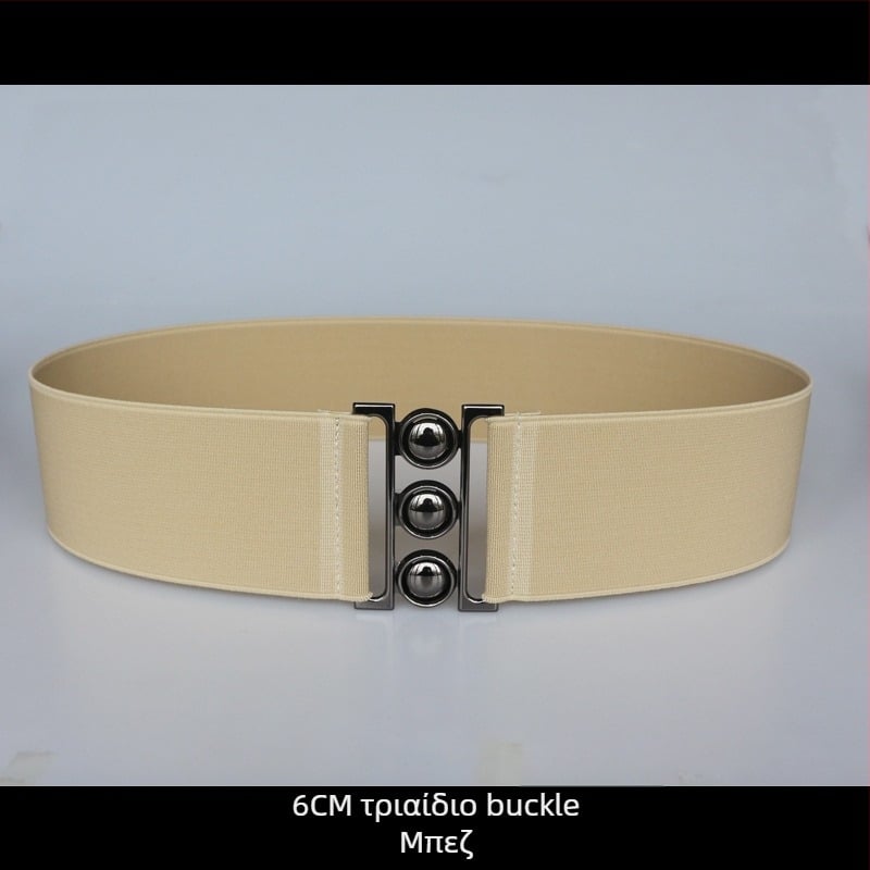 Ελαστική ζώνη μέσης για φορέματα, ριγέ σχέδιο, μονοκύκλιο, μαλακή επιφάνεια