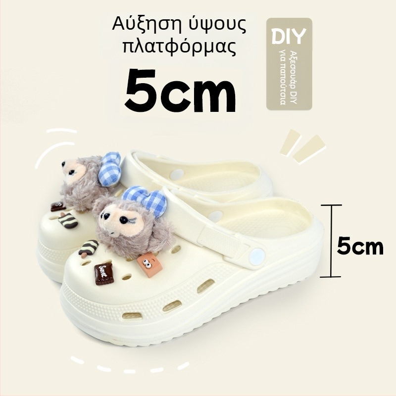 Unisex κηπουρικά παπούτσια με EVA επάνω μέρος, διαπνέοντα, σόλα φυσαλίδων