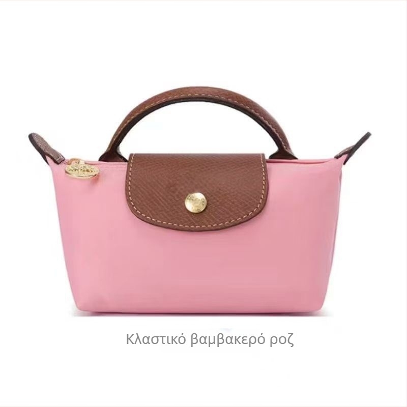 Τσάντα Dumpling από PU δέρμα, αστικός μινιμαλισμός, κλείσιμο με φερμουάρ, εσωτερική επένδυση από νάιλον, καθημερινή χρήση, Άνοιξη 2025