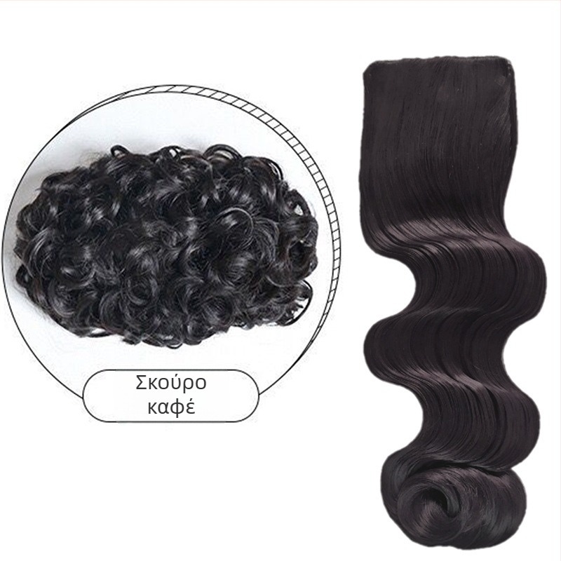 Περούκα με φράντζα Yuxinde — τρίχες υψηλής θερμοκρασίας, διαμόρφωση σχήματος, αρχαϊκό στυλ με μεγάλες κυματιστές μπούκλες, φράντζα σε στυλ Ρεπουμπλικανικής Κίνας, έμπνευση από παλιό Σαγκάη