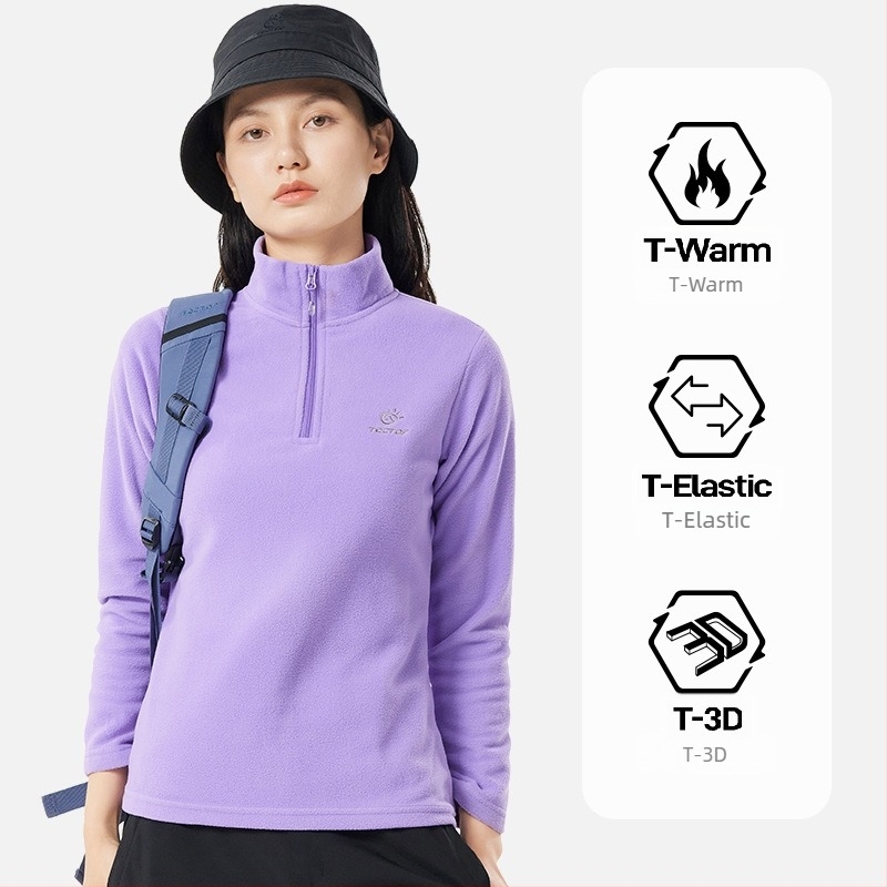 YX Outdoor φλις μπουφάν για άνδρες και γυναίκες, ζεστό βασικό στρώμα φλίς για μπουφάν