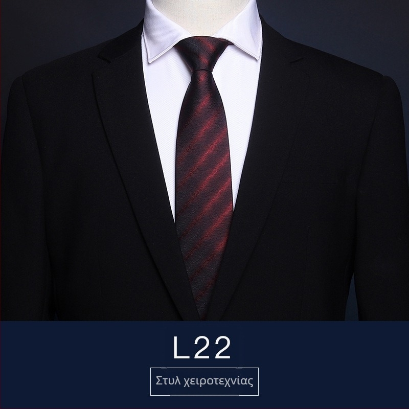 Κλιπ γραβάτας για άνδρες με φλοράλ σχέδιο, πολυεστερική επένδυση, στυλ χωρίς κόμπους