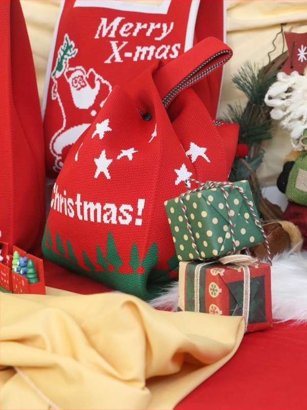 Χειροποίητη τσάντα καρπού για Halloween – σε σχήμα κουβά, πολυεστέρας με επένδυση, ανοιχτό άνοιγμα, καθημερινή χρήση