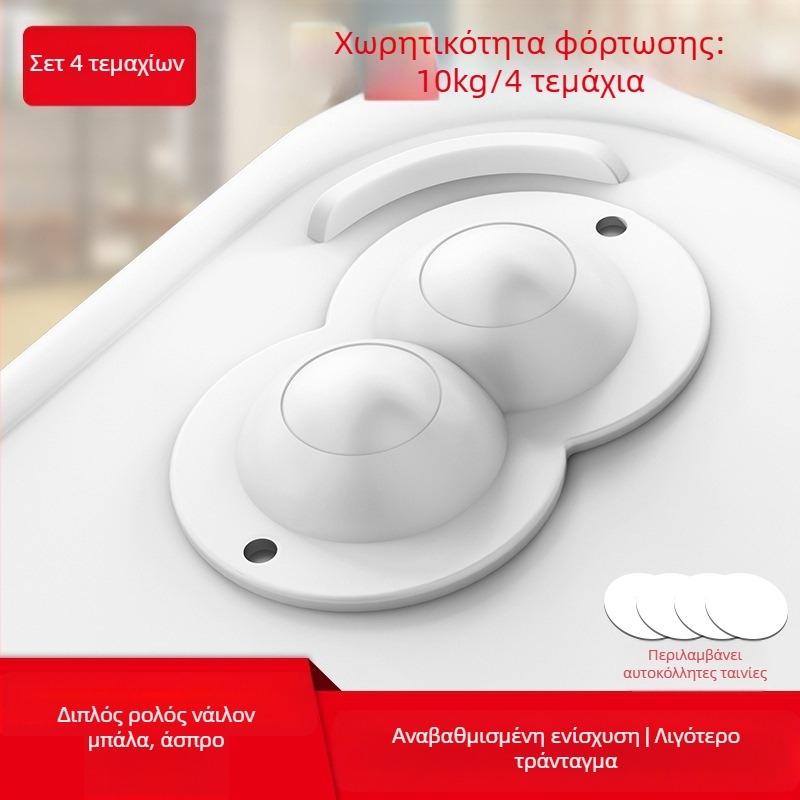 Ringing Μίνι αθόρυβοι περιστρεφόμενοι τροχοί επίπλων (ABS + ανοξείδωτο ατσάλι)