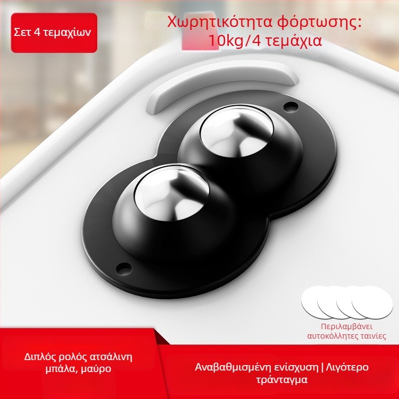 Ringing Μίνι αθόρυβοι περιστρεφόμενοι τροχοί επίπλων (ABS + ανοξείδωτο ατσάλι)