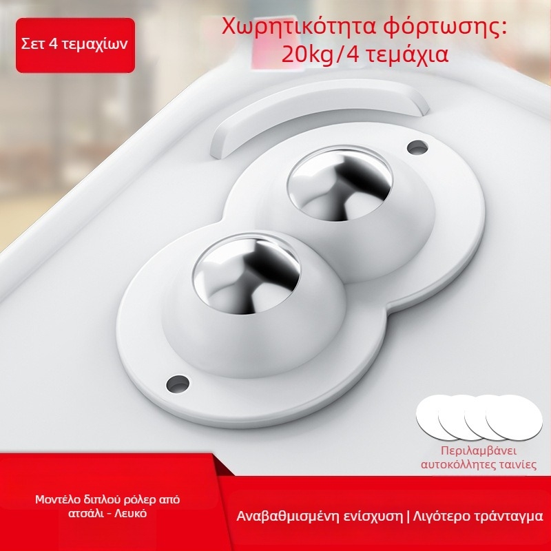 Ringing Μίνι αθόρυβοι περιστρεφόμενοι τροχοί επίπλων (ABS + ανοξείδωτο ατσάλι)