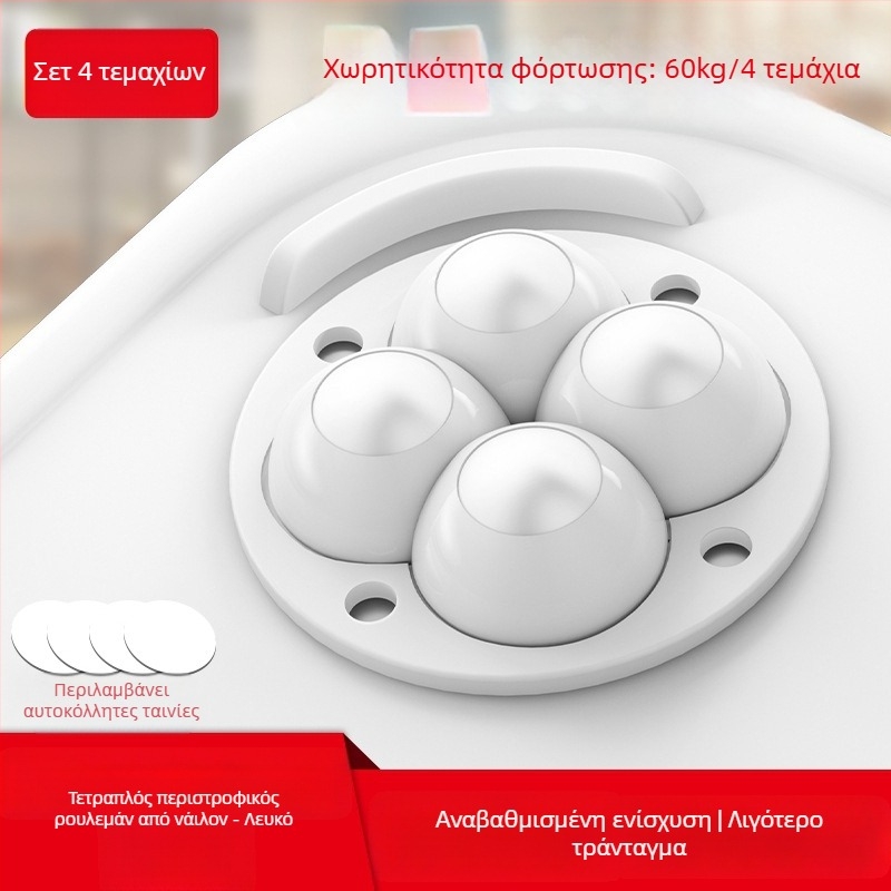 Ringing Μίνι αθόρυβοι περιστρεφόμενοι τροχοί επίπλων (ABS + ανοξείδωτο ατσάλι)