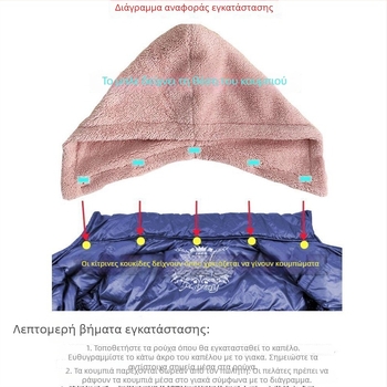 Κουκούλα με αποσπώμενο μπροστινό κλείσιμο με κουμπιά, στερεό βαμβάκι, επένδυση από μίξη υλικών, χαλαρό στυλ, άνοιξη 2025, ενήλικοι