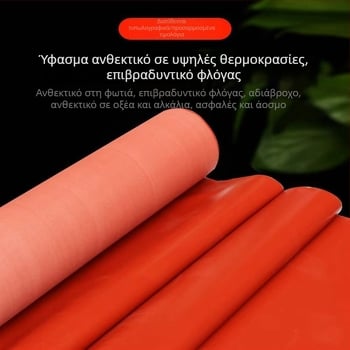 Ύφασμα από ίνες γυαλιού πυροπροστασίας με αντίσταση στη διάβρωση, κάλυψη εξοπλισμού και αδιάβροχο πανί