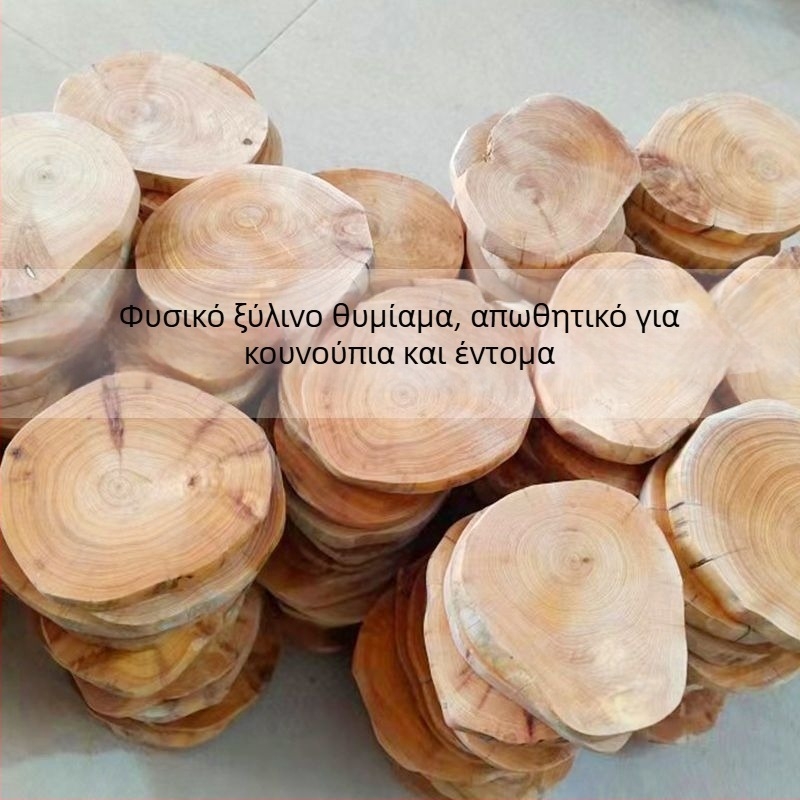 Βάση για φλιτζάνι τσαγιού από ξύλο καμφοράς με διακοσμητικό κορμό ρίζας