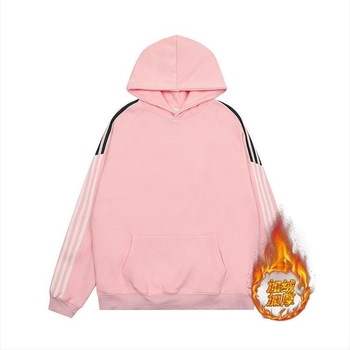 Φούτερ Raglan με τρεις ρίγες, αμερικανικού στυλ, casual, μακρυμάνικο, βαρύ κουκούλα για φθινόπωρο-χειμώνα