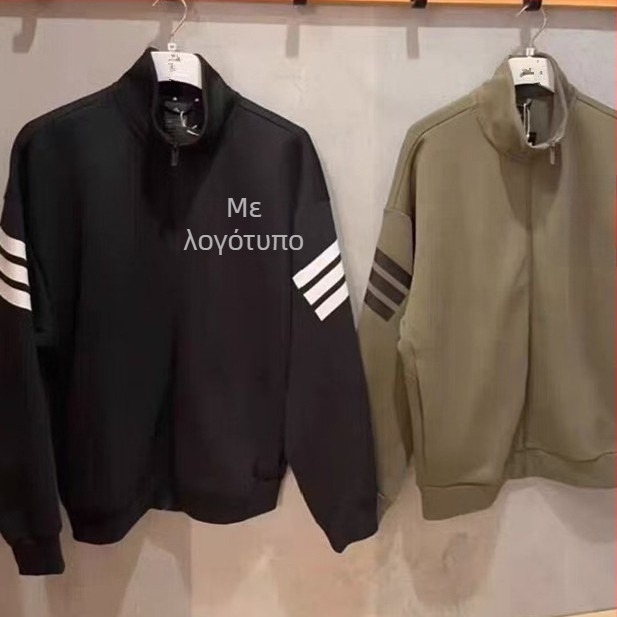 Ανδρικό hoodie cardigan, χαλαρή γραμμή, αθλητικό στυλ για άνοιξη–φθινοπωρο 2025