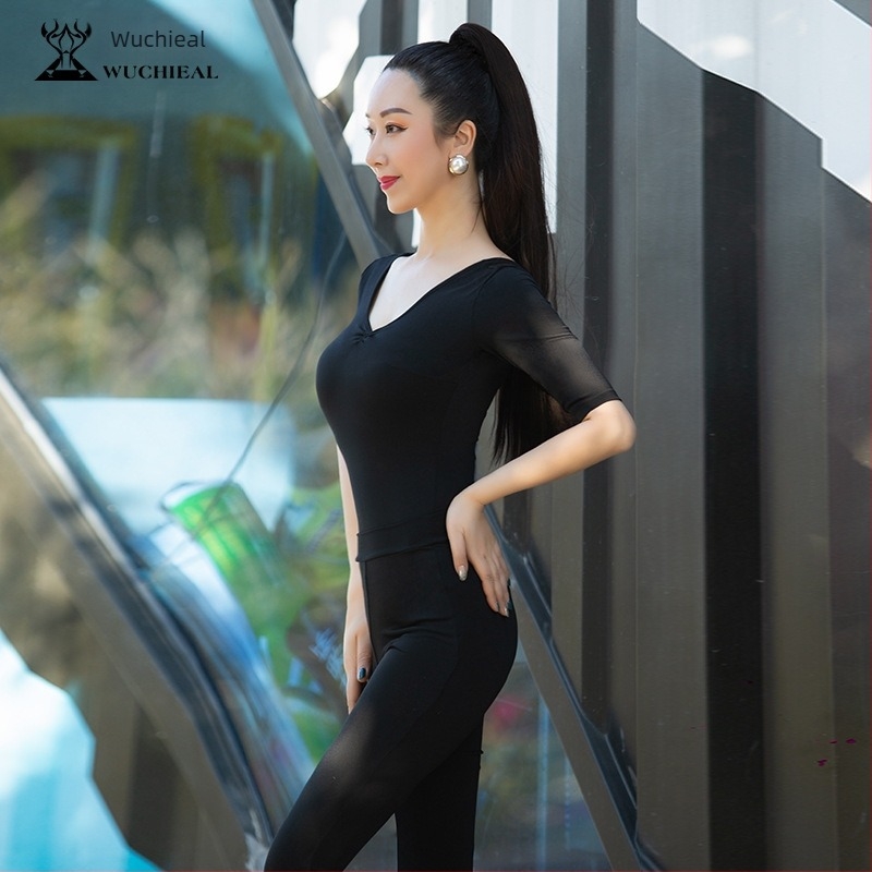 Dancing Wing Slim‑Fit κορμάκι χορού για προπόνηση και σκηνικές εμφανίσεις XT958