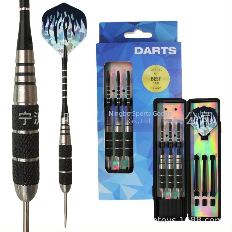 Penpen Spray Darts, 22 g, Σετ σκληρών βελών δολώματος ντάρτς, Ανοξείδωτος χάλυβας και αλουμινένιος ράβδος, Τρία τεμάχια με λέιζερ φτερά