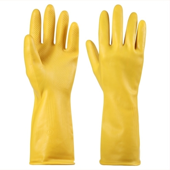 Προσαρμοζόμενα γάντια λατέξ Tianjiao Nanyang, παχισμένα, αντιολισθητικά, για πλύσιμο πιάτων και οικιακές δουλειές