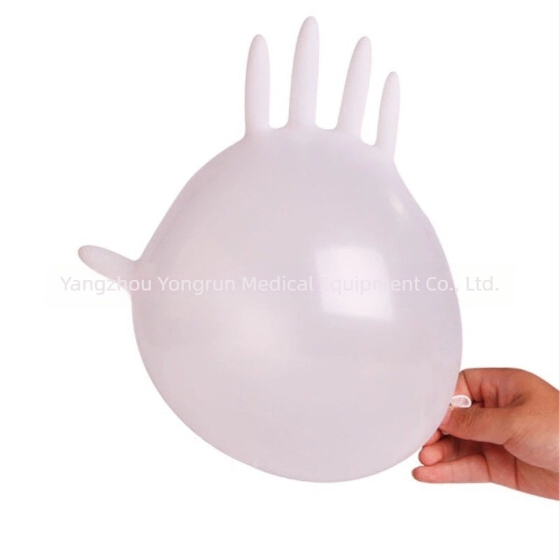 Μίας χρήσης γάντια από λατέξ χωρίς σκόνη, παχύτερα, για ιατρικές εξετάσεις και προστασία στο σπίτι