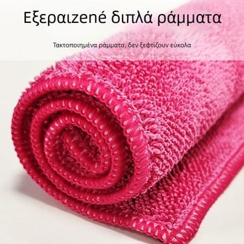Κορεάτικου στυλ μικροϊνές για τον καθαρισμό δαπέδων με διπλό παχύτερο απορροφητικό στρώμα και κλιπ