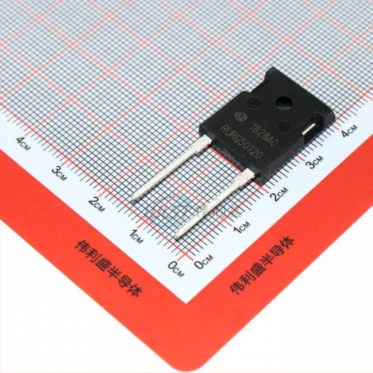 RURG50120 Δίοδος γρήγορης επαναφοράς, 1200V 50A, TO-247, Νέο