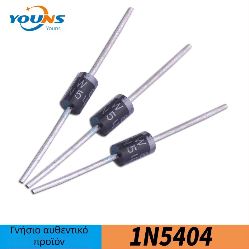 MIC 1N5404 διόδος εξομάλυνσης, 3A, 400V, DO-27, για LED τροφοδοσία