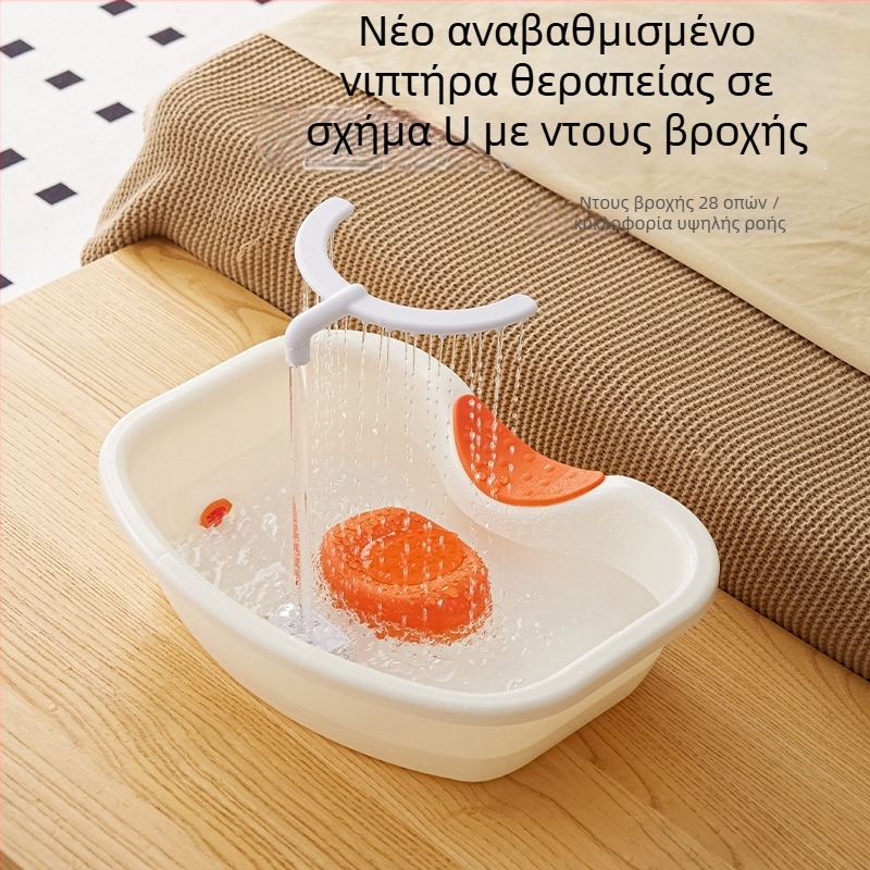 Λεκάνη κεφαλής με κυκλοφορία νερού σε σχήμα U για οικιακή χρήση – επίπεδη θέση για πλύσιμο μαλλιών, φροντίδα μαλλιών με κινεζική ιατρική, θέρμανση με σταθερή θερμοκρασία