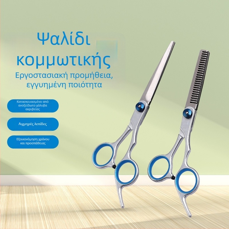 Ψαλίδια κομμωτικής από ανοξείδωτο ατσάλι για οικιακή χρήση